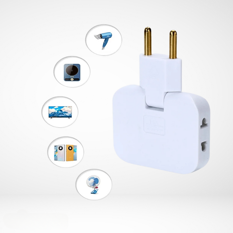 Multipresa universale compatta ed elegante