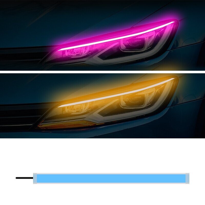 Luces de Día LED Flexibles: Seguridad y Estilo para Su Vehículo