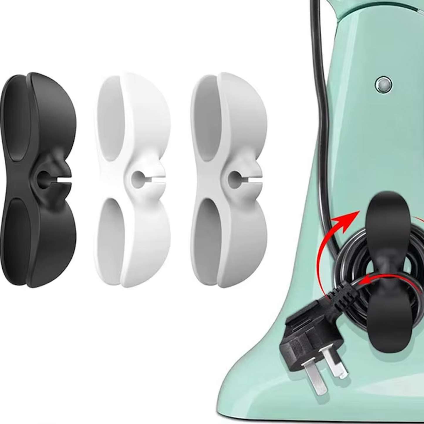 Cable organizer for kitchen appliances – Keep your countertops neat and clutter-free