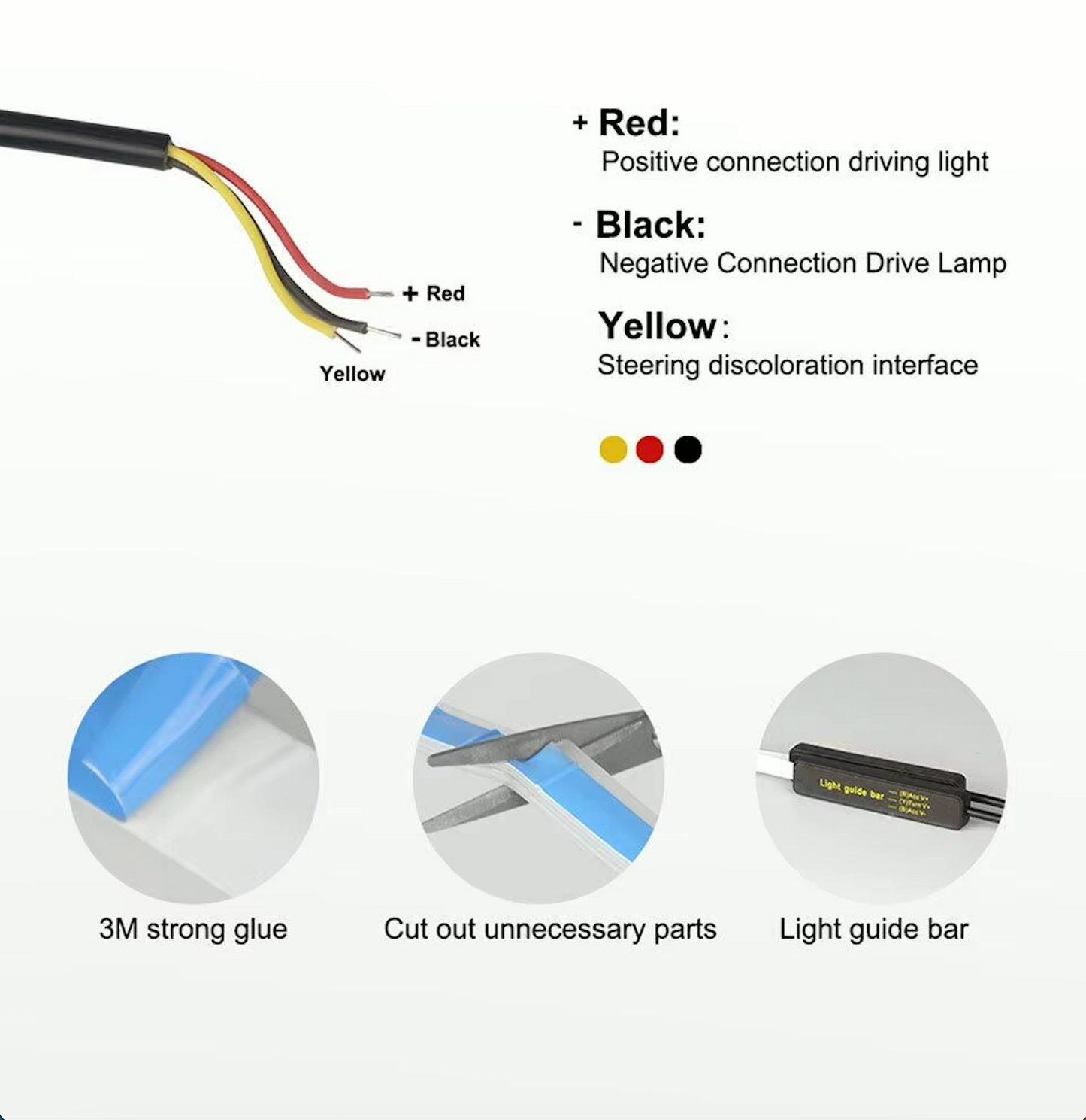 Luces de Día LED Flexibles: Seguridad y Estilo para Su Vehículo