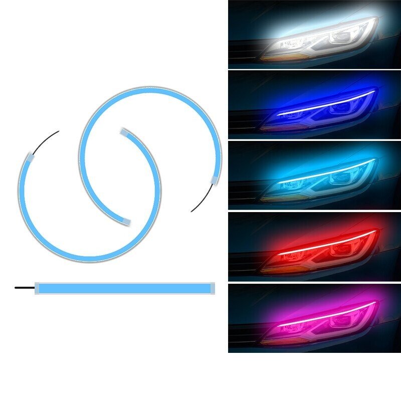 Luces de Día LED Flexibles: Seguridad y Estilo para Su Vehículo