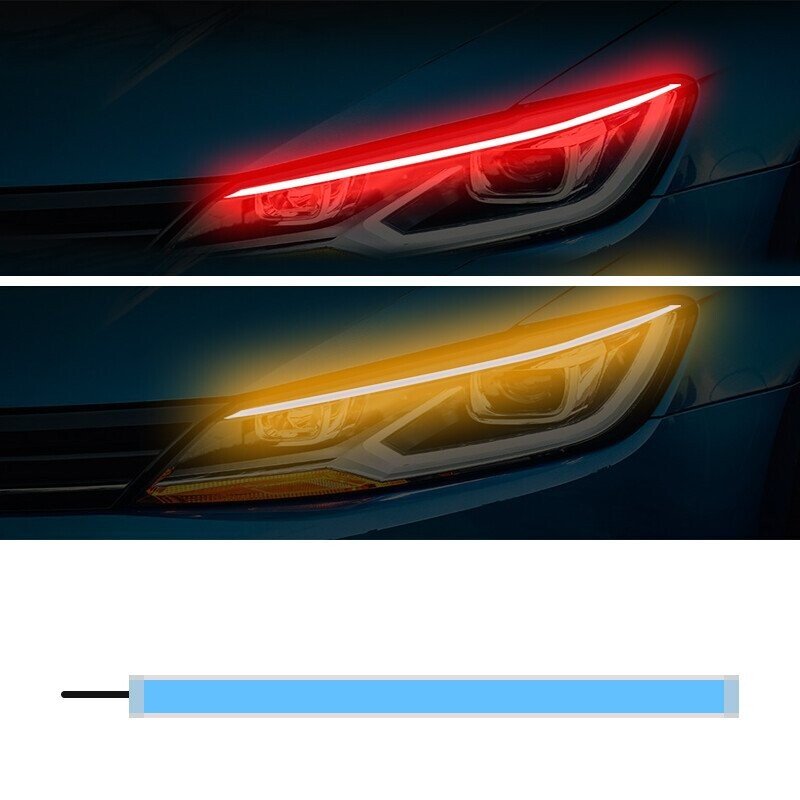 Luces de Día LED Flexibles: Seguridad y Estilo para Su Vehículo
