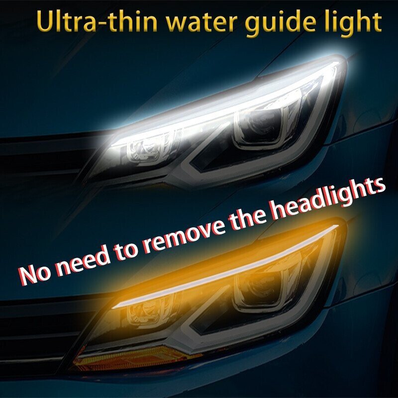 Luces de Día LED Flexibles: Seguridad y Estilo para Su Vehículo